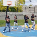 The Phenomenal She Dance Team performing.