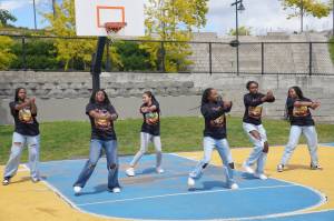 The Phenomenal She Dance Team performing. Photo by Joshua Solorzano/The Mirror