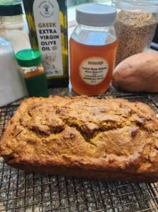 Sweet potato bread. Courtesy photo