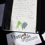 A scrapbook of thank you letters from FUSION program participants included this letter from a family thanking FUSION for their support and care. Photo by Keelin Everly-Lang / The Mirror