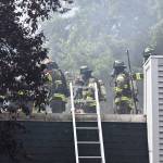 At around 1:45 p.m. June 24, South King Fire crews stopped a fire at an apartment complex in the 34000 block of 1st Circle South in Federal Way. Courtesy photo