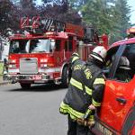At around 1:45 p.m. June 24, South King Fire crews stopped a fire at an apartment complex in the 34000 block of 1st Circle South in Federal Way. Courtesy photo