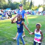 Guests at Red, White and Blues were all smiles on July 4. Photo by Bruce Honda