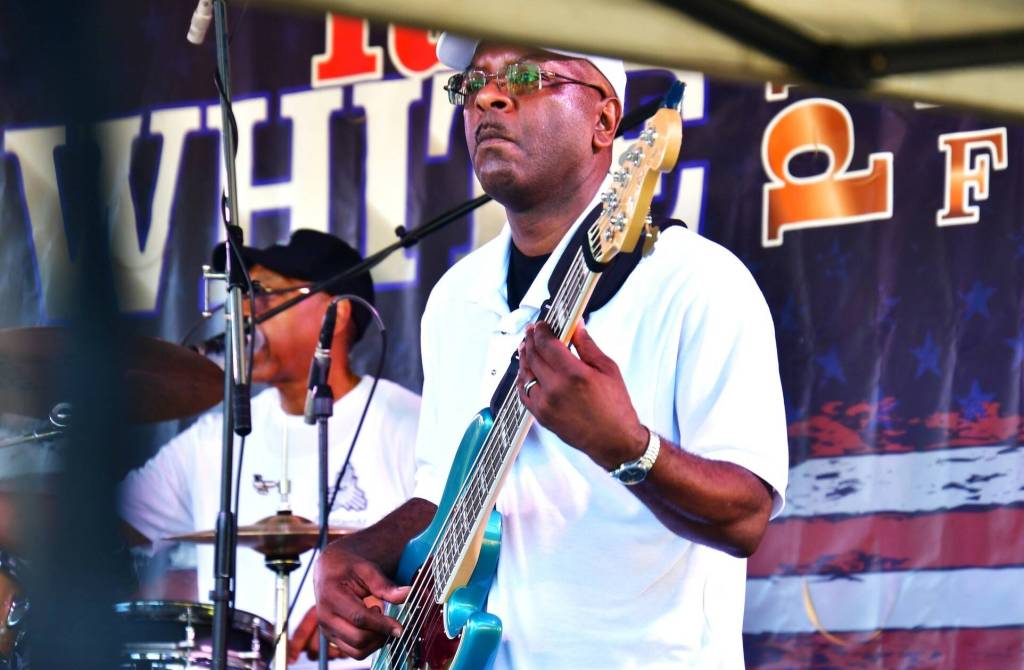 Musical acts kept the fun going at Red, White and Blues. Photo by Bruce Honda