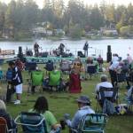 The Hot Rodster Band kicked off the Summer Sound Concert series July 10. Photos by Max Burchi/The Mirror