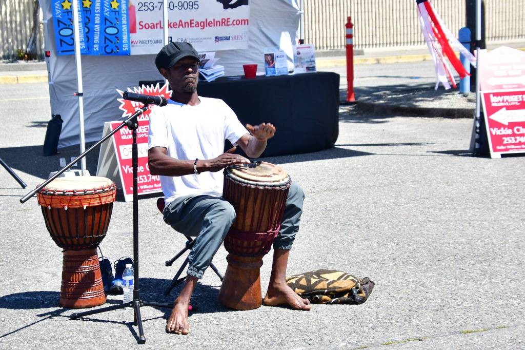 Edrima Saidybah. (Photo by Bruce Honda)