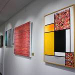 The artworks showcase a variety of styles and nods to aspects of Korean culture. Photo by Keelin Everly-Lang / the Mirror.