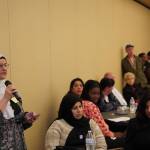 Representatives from the Arabic speaking table. Photo by Joshua Solorzano/The Mirror