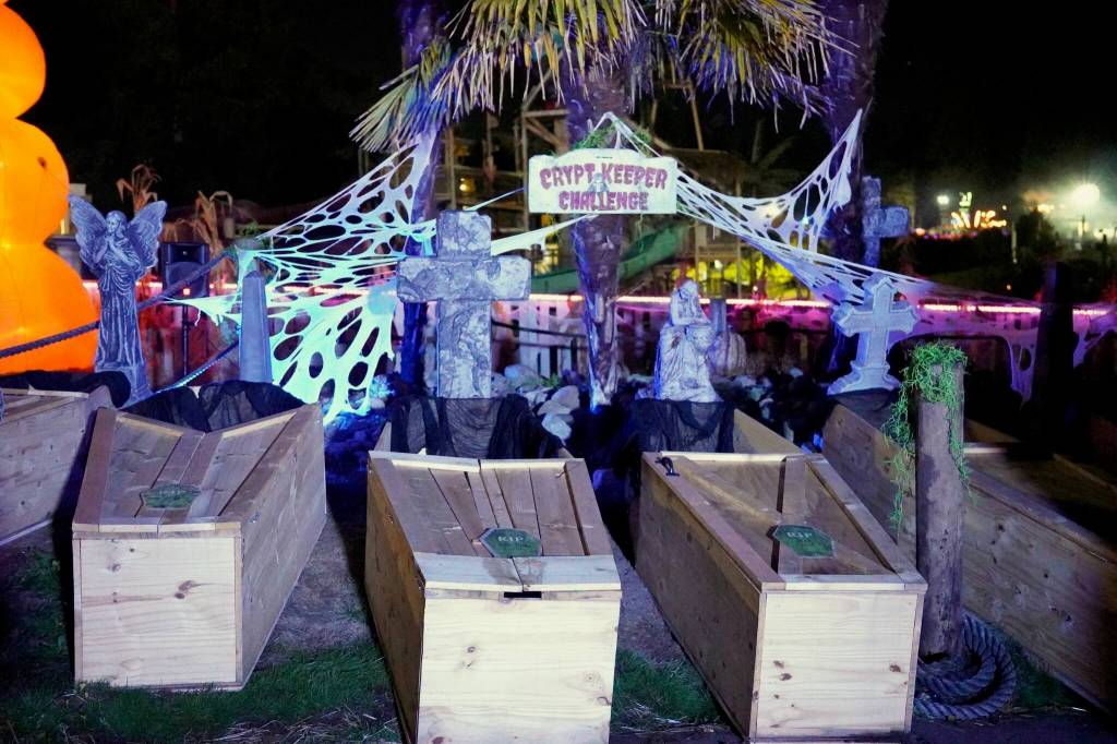 Photos by Joshua Solorzano/The Mirror
Coffins from the Crypt Keeper Challenge.