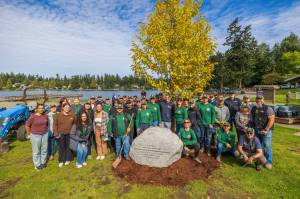 The Planting a Better Tomorrow event took place Saturday, Oct. 5m at Steel Lake Park. Courtesy photo by Maurice Photo Inc.