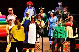 Photo by Bruce Honda.
Jet Cities Chorus concert Once Upon a Tune on Oct. 19 was themed and colorfully costumed around favorite classic childhood stories.