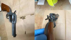 The handgun found on the student. Photos from Federal Way Police Department