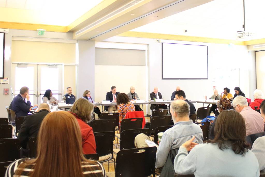 The Legislative Agenda Breakfast pulled a large crowd. Photo by Keelin Everly-Lang / the Mirror