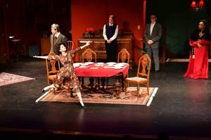 The Federal Way High School cast performed a run of six performances of You Cant Take It With You over two weekends. Photo by Bruce Honda