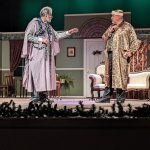 Marley and Scrooge in the upcoming Dessert Theatre performance.