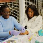In addition to fun activities and food, the 2023 AYDEPI Winter Ball offered resources like free instant testing for HIV. The test involves a quick prick of the finger and having this option available makes it more accessible and combats stigma. Photos by Keelin Everly-Lang / The Mirror