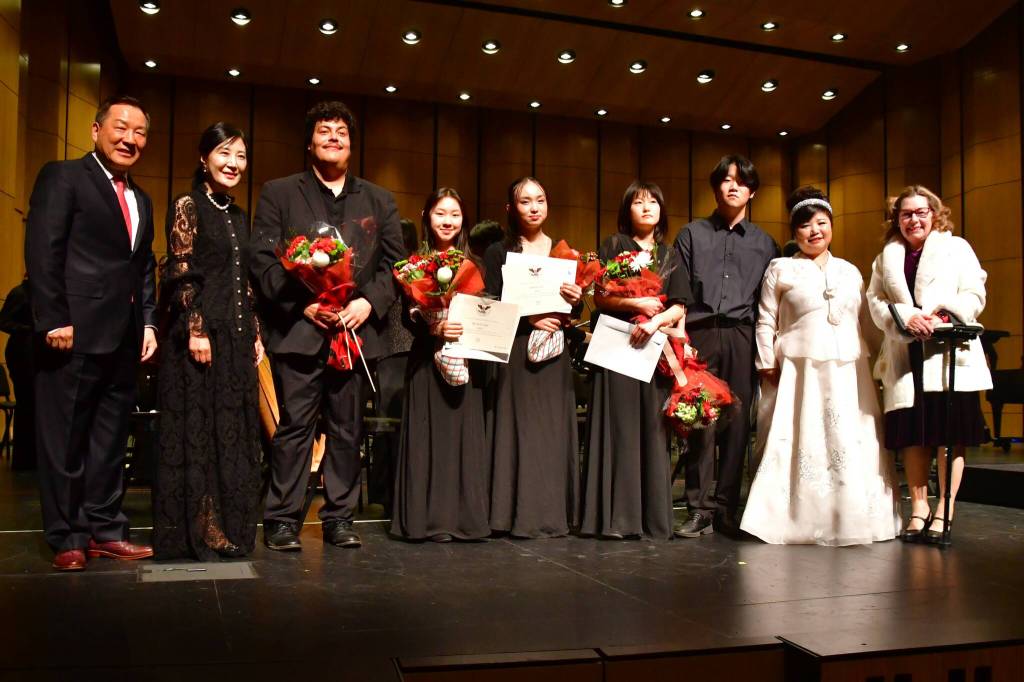 The Federal Way Youth Symphony was joined by the Central Washington University Mariachi Band and the Federal Way Chorale this year at their annual Christmas Concert on Dec. 15. Photo by Bruce Honda