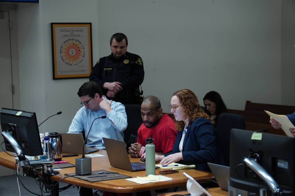 Leonel Gonzalez at his sentencing. Photo by Joshua Solorzano/The Mirror