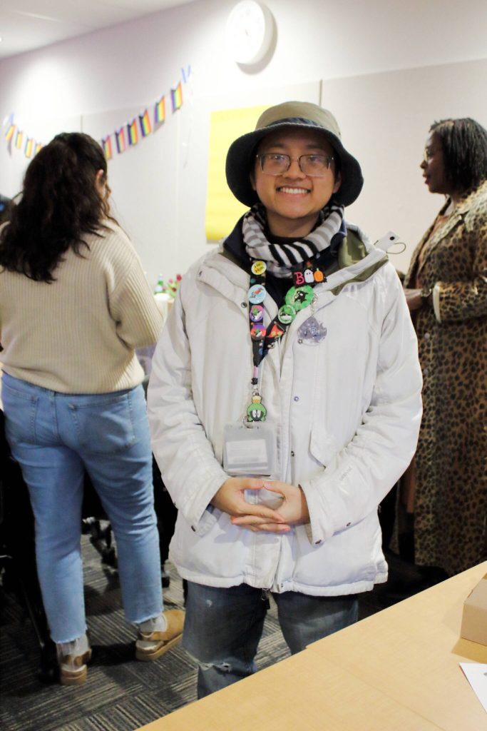 Duncan Dao is the president of the Queers & Allies group at Highline College. Photo by Keelin Everly-Lang / the Mirror.