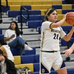 Jeralynn Sevaaetasi scored 23 points in the win for Decatur. Ben Ray / The Mirror