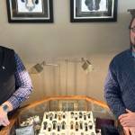 Co-owners Brandon Jenkins Moak and Sean Criss. Photo courtesy of Federal Way Custom Jewelers.