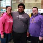 Angel Mulivai, Jaxon Rowland and Tim Robbins at the Ex3 Ron Sandwith Teen Center in Federal Way. Photo by Keelin Everly-Lang / the Mirror.