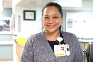 Kristin Jarangue is the Clinical Services Manager at Virginia Mason Franciscan Health at the St. Francis Hospital in Federal Way. Photo by Keelin Everly-Lang / the Mirror.