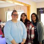 Ms. Janet, Ms. Mandy and Ms. Britanie all work at the Brooklake Childcare & Learning Center. Photo by Bailey Jo Josie/Sound Publishing.