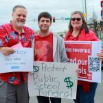 The Wirfs family includes one current teacher and one teacher who will is pursuing a degree in education at the University of Washington.