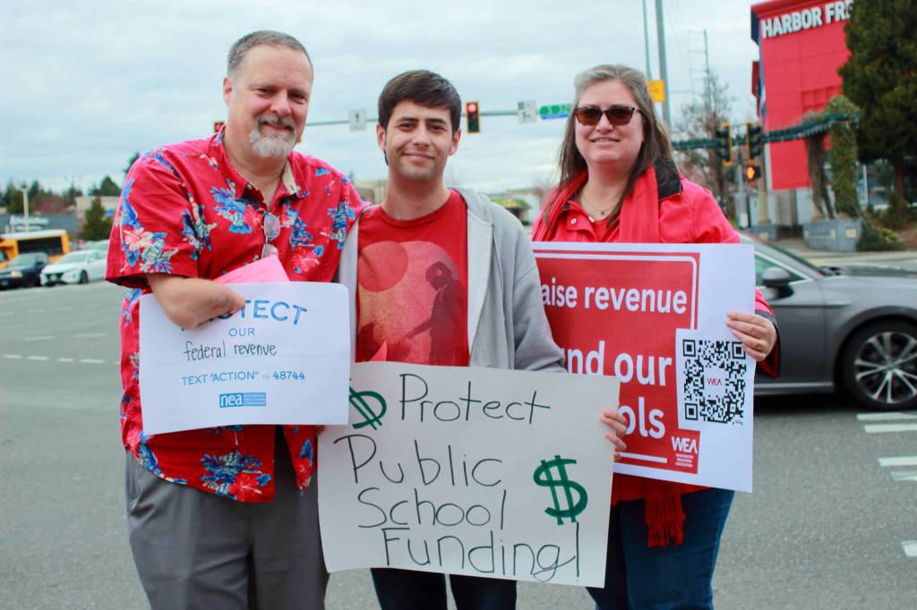 The Wirfs family includes one current teacher and one teacher who will is pursuing a degree in education at the University of Washington.