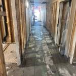 The interior of the future Health Through Housing location is officially under construction with phased occupancy to begin soon. Photo courtesy of King County