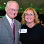 Bob Roegner with Federal Way Chamber CEO Becca Martin. Courtesy photo