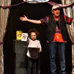 Xakary the Magician provides some fun entertainment with the help of some kid volunteers at Federal Ways Earth Day event at the PAEC. Photo by Bruce Honda
