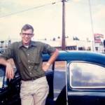 Kenneth Pratt as a younger man in front of the Federal Shopping Way in Federal Way. Photo courtesy of Kenneth Pratt