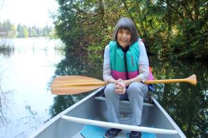 Margaret Reyhner is Federal Ways Hometown Hero for the month of April for her work to protect Steel Lake in Federal Way. Photo by Keelin Everly-Lang / the Mirror