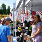 The community enjoyed a sunny Federal Way Farmers Market on Saturday, July 27. Photo by Bruce Honda.