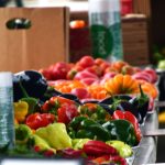 Peppers were plentiful at the Federal Way Farmers Market on Saturday, Sept. 14. The market runs 9 a.m. to 4 p.m. Saturdays through October at The Commons mall parking lot. Photo by Bruce Honda