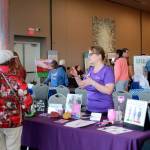 Health and wellness resources include fitness as represented by Sharon Gentry of Curves and others. Photo by Keelin Everly-Lang / the Mirror