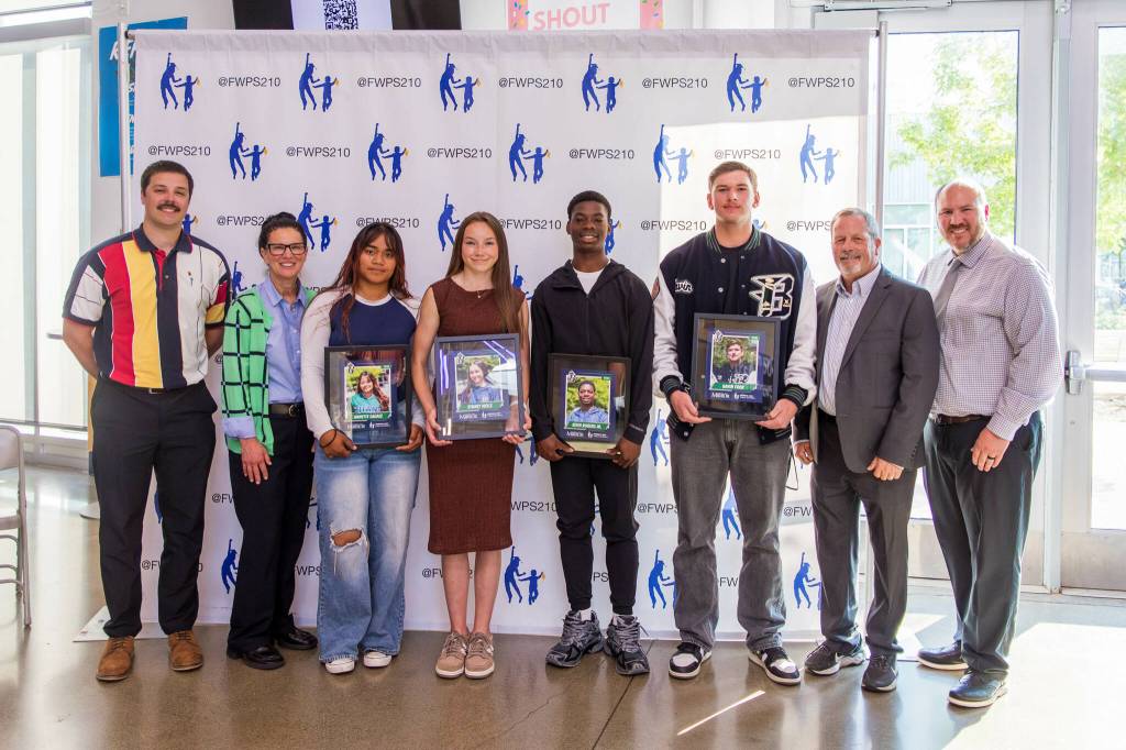 Courtesy photo
Todd Beamer High Schools nominees included Annette Sagale, junior; Sydney Wells, sophomore; Keith Rogers Jr., senior; and Gavin Cook, senior.