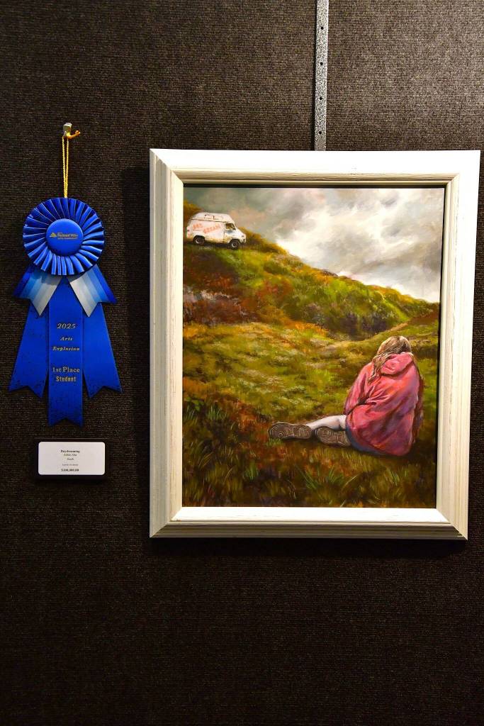 1st place in the youth category was titled Daydreaming by Abby Ahn.