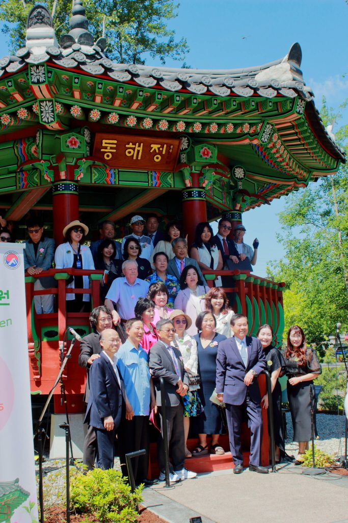 Hanwoori Gardens completion took the efforts of many members of the community including the Federal Way Korean American Association, local leaders and more. Photo by Keelin Everly-Lang / the Mirror
