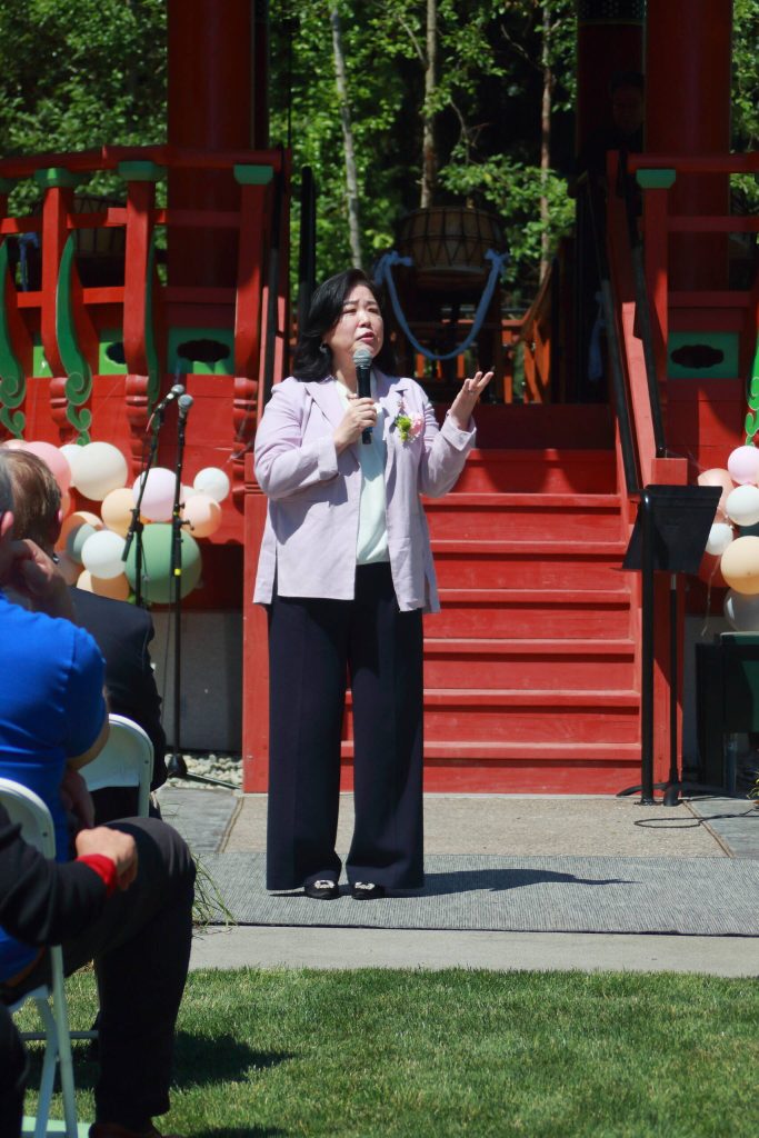 Eunji Seo, Consul General of the Republic of Korea in Seattle. Photo by Keelin Everly-Lang / the Mirror