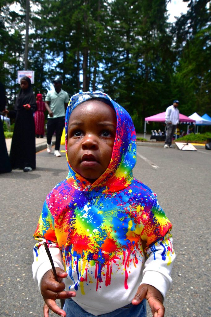 The Juneteenth event was fun for every member of the family. Photo by Bruce Honda.