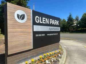 Glen Park Apartments, 952 SW Campus Drive in Federal Way, as seen on June 9. Photo by Joshua Solorzano/The Mirror