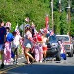 The North Lake parade began at 336th Street and 33rd Place South and wound its way to the North Lake Improvement Center, east of the former Weyerhaeuser campus. Photo by Bruce Honda