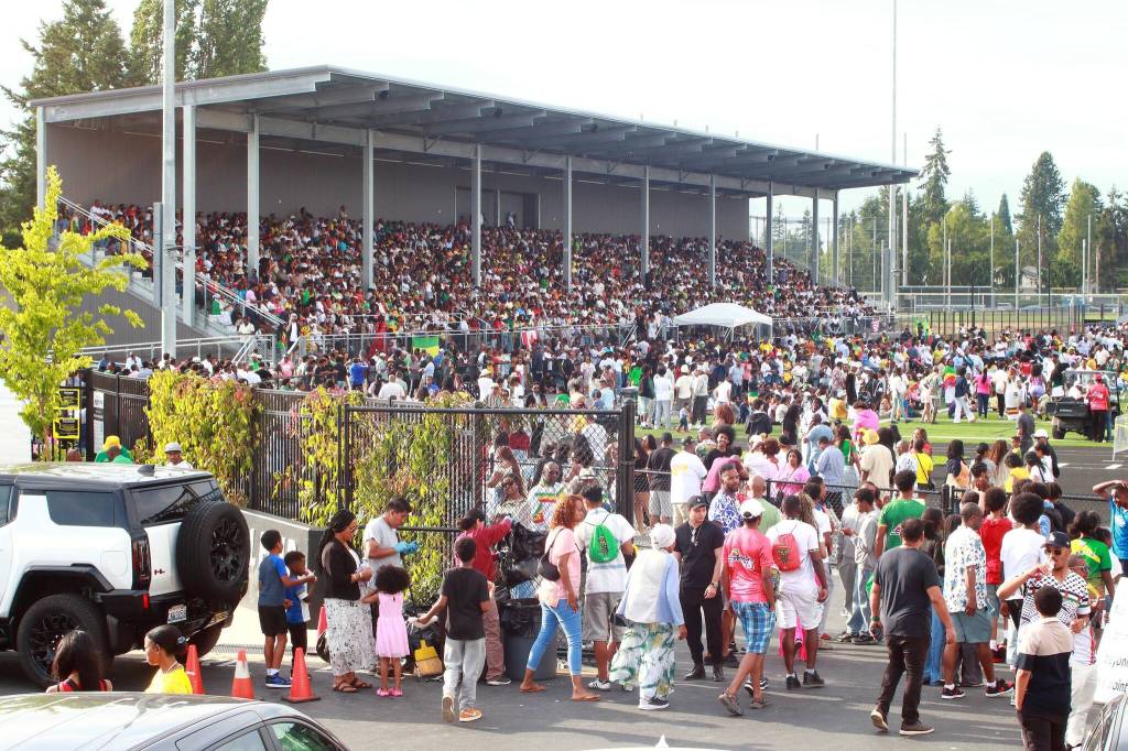 Event organizers estimate that 40,000 to 50,000 guests in total attended the week-long soccer tournament and cultural festival. Photo by Keelin Everly-Lang / the Mirror