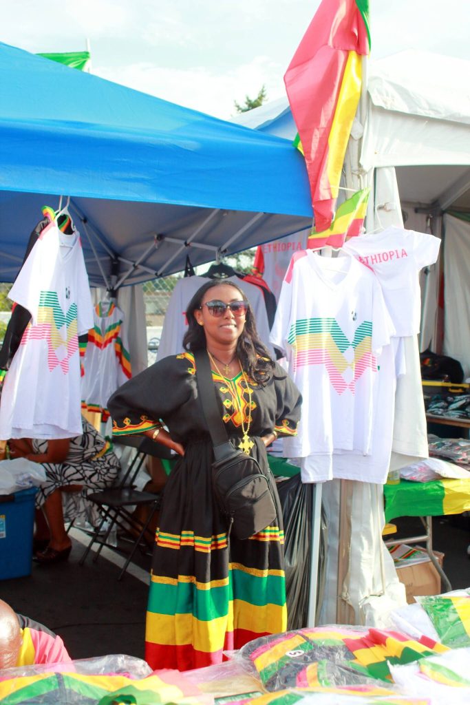 The 42nd annual ESFNA tournament and festival featured many different vendors, with plenty of tournament merchandise and ways to show cultural pride. Photo by Keelin Everly-Lang / the Mirror