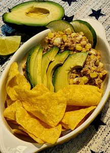 Cheesy corn dip. Photo by Vickie Chynoweth