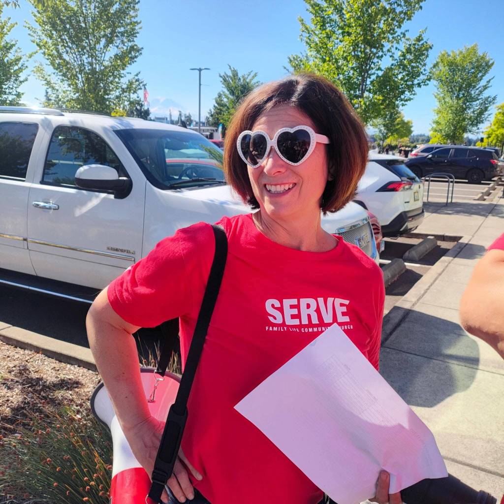 Shelley Pauls coordinates many local volunteer efforts and events, including her role as a leader in planning the City Serve Day each year. Photo courtesy of We Love Our City Federal Way