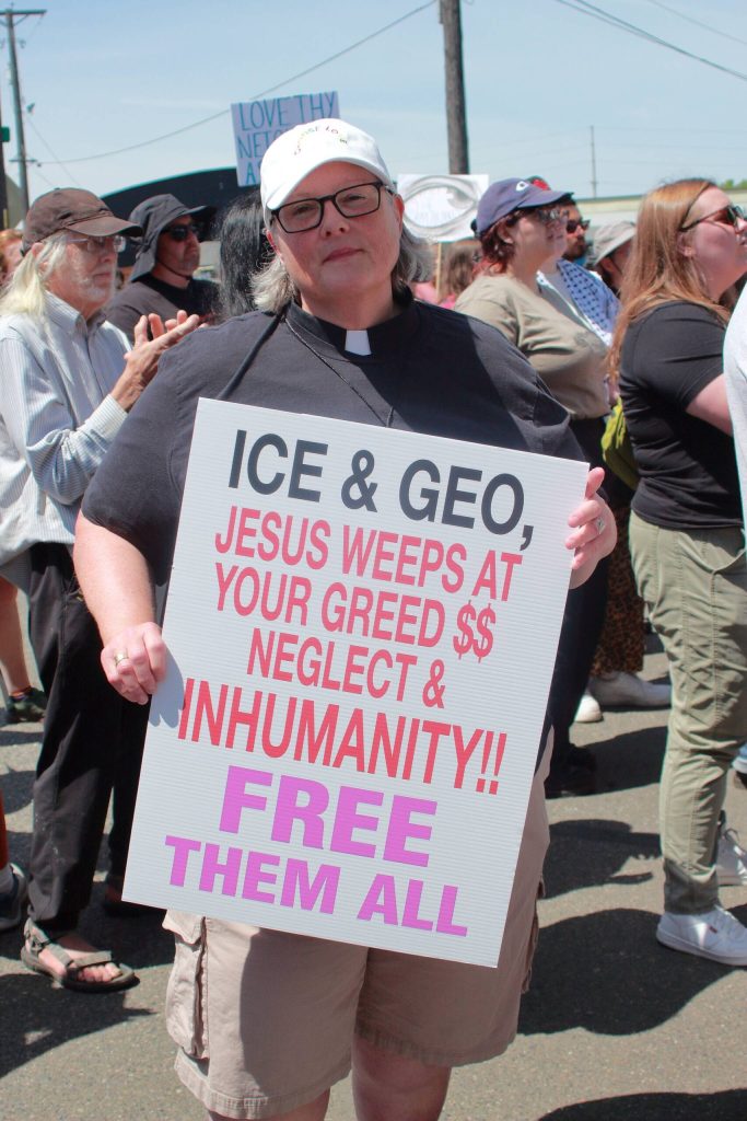 Rev. Anna Lynn, Deacon at the Church of the Good Shepherd in Federal Way. Photo by Keelin Everly-Lang / the Mirror